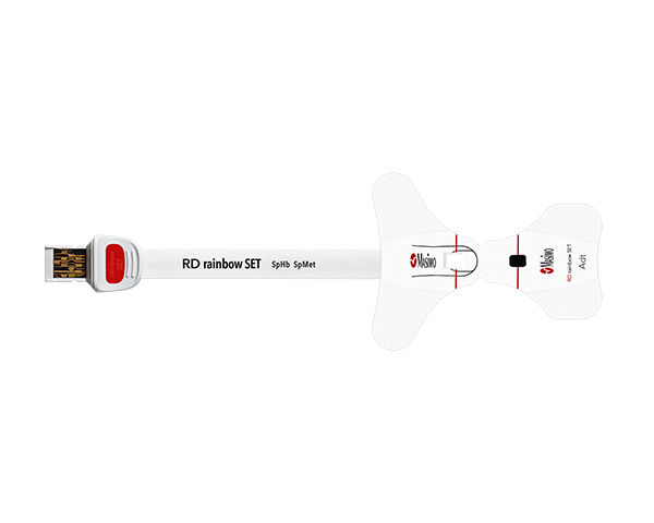 rainbow SET sensor for monitoring hemoglobin and methemoglobin
