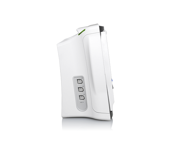 side view of Root showing MOC-9 ports