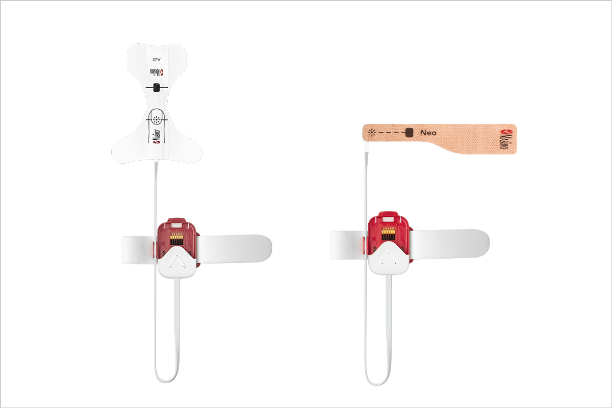 Adhesive sensors.